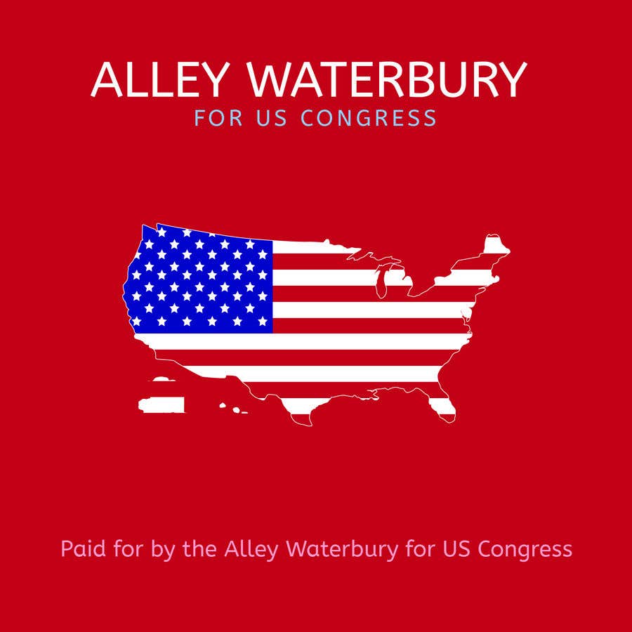 Konkurrenceindlæg #7 for                                                 Alley Waterbury for US Congress
                                            