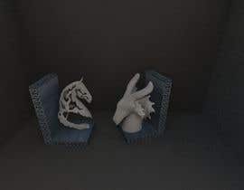 #13 za 3D Illustration - Fun Clean White Porcelain Unicorn Figurine od na4028070