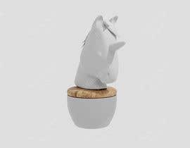 #10 for 3D Illustration - Fun Clean White Porcelain Unicorn Figurine by crizero