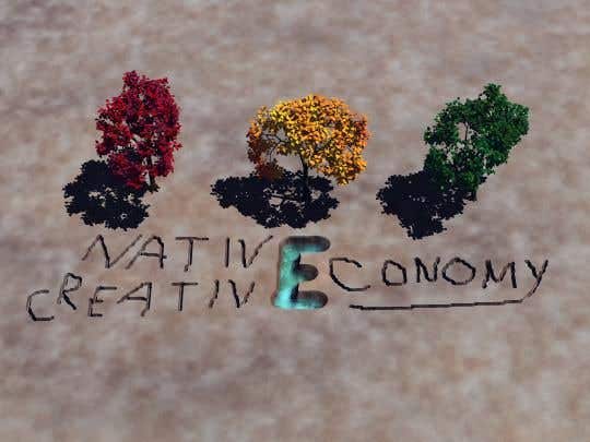 Contest Entry #46 for                                                 Logo for Native Creative Economy
                                            