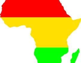 #3 for A high quality Logo of Africa containing the colours red,gold and green by parttimechon