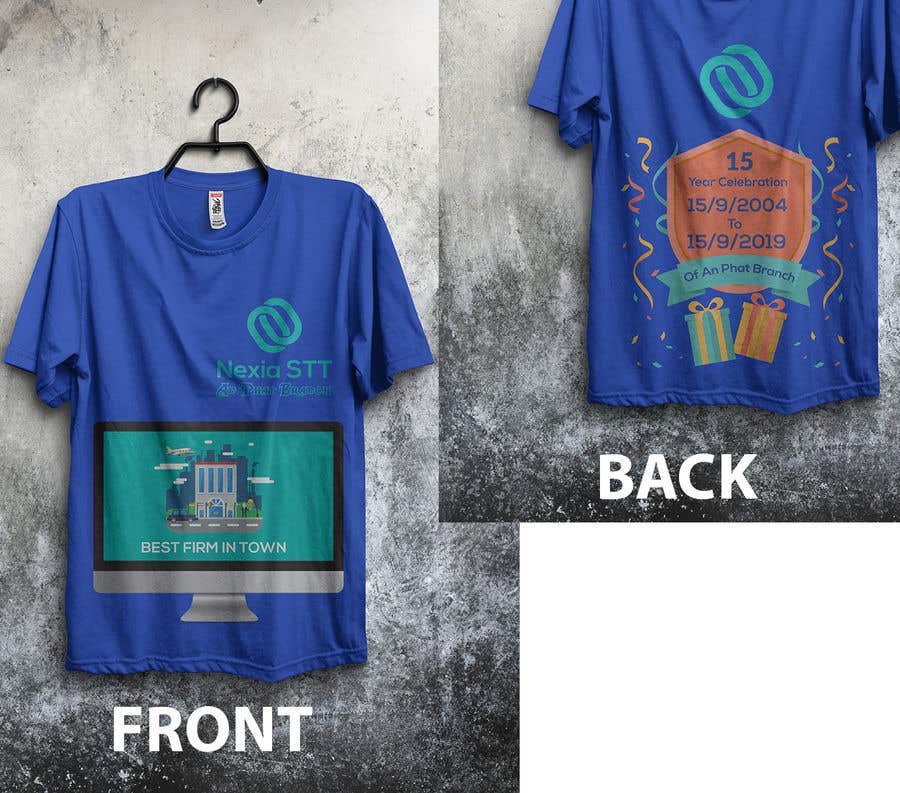 Contest Entry #15 for                                                 Design T-shirt both side
                                            
