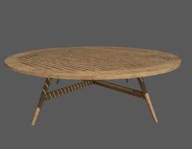 #21 za Design and 3D Render a lounge table od Pidiong