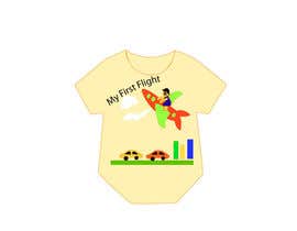 #24 for Designs for baby bodysuits by diptidipti10