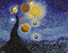#67 untuk Van Gogh-Inspired, Hand-Painted Planets Backpack Design oleh AndreiiDragomir