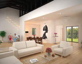 #44 for Design living room by rohanpawar0549