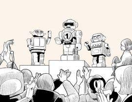 inoreloaded tarafından Robots on the podium winning Gold/Silver/Bronze Medals için no 18