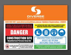 #39 untuk Construction Site Safety Sign oleh ShediCatagasan