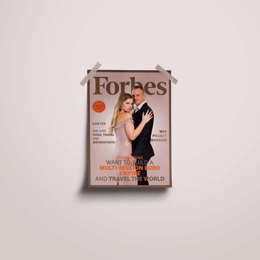 Συμμετοχή Διαγωνισμού #20 για                                                 Create a Forbes magazine poster.
                                            