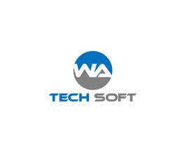 #103 untuk Logo for IT outsourcing company: Wa Tech Soft. Do not submit logo generated logo oleh heisismailhossai