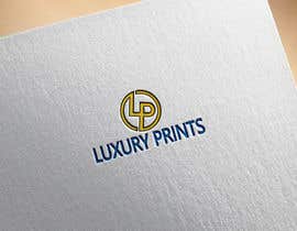 #199 para Luxury Prints Logo Design por Mirajulbd