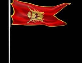 #2 para I need a flag with logo animation medieval style de wiroxdigital