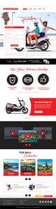 Imej kecil Penyertaan Peraduan #50 untuk                                                     User Interface design (landing page design) - for a motorcycle rental company
                                                