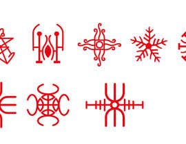 ConceptFactory tarafından Cthulhu mythos cult robe embroidery symbols design (5 jpegs needed) için no 181