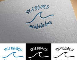 #46 untuk Simple logo with wave and script oleh dyloewiday