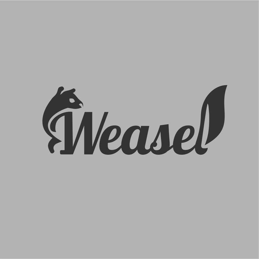 Penyertaan Peraduan #5 untuk                                                 Branding: Weasel
                                            