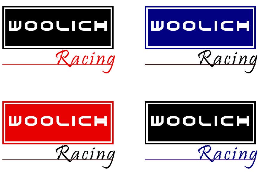 Contest Entry #39 for                                                 Logo Design for Woolich Racing
                                            