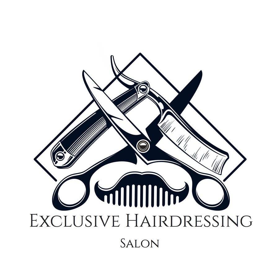 Proposition n°21 du concours                                                 Logo for an exclusive hairdressing salon
                                            