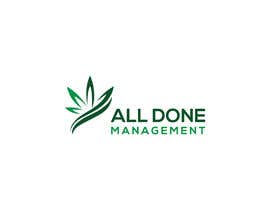 #42 for ALL DONE MANAGEMENT Logo for Invoice and business card by mstjahanara