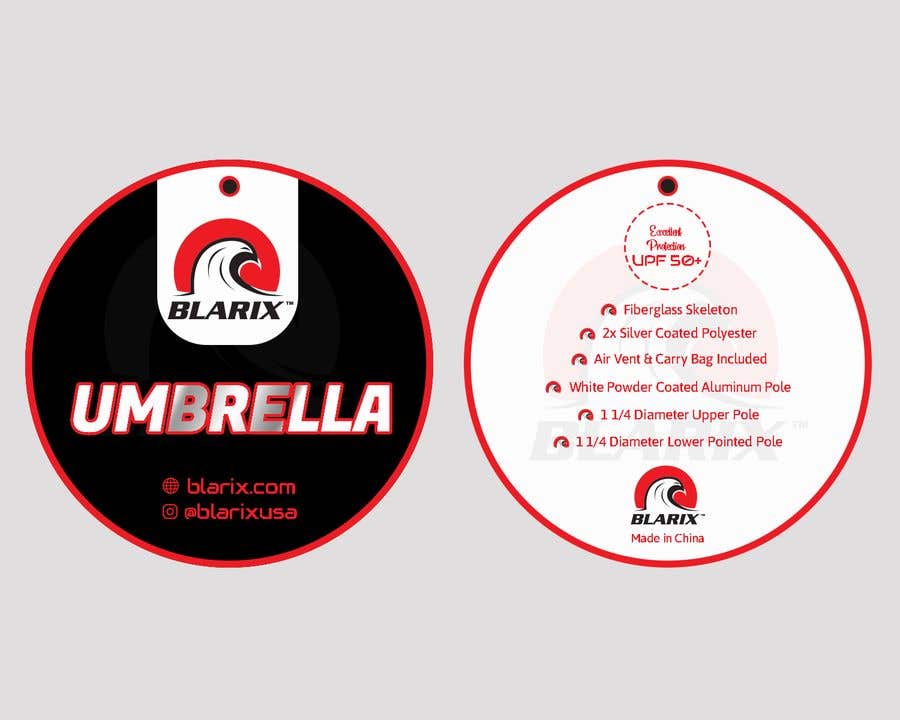 Kandidatura #38për                                                 Hangtag for Lifeguard Umbrellas
                                            
