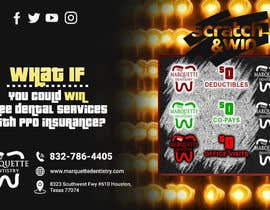 #9 untuk Need the front of the lottery ticket to be embedded like the “What If” template shown below. 832-786-4405 is # to be used. “You could WIN free dental services with PPO Insurance?” Going create a new postcard from this template. Will Coach as we create! oleh imtahth
