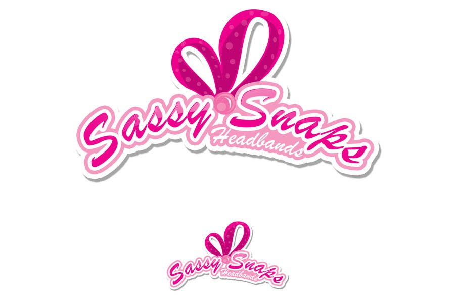 Penyertaan Peraduan #4 untuk                                                 Logo Design for Sassy Snaps Headbands
                                            