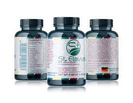 #124 para Label for organic / dietary supplement brand for global sale de Jane94arh