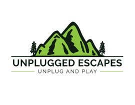 nº 29 pour Logo-business name- unplugged escapes or something similar to that. par nazpol 