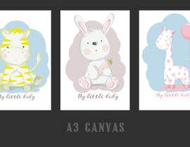 #37 untuk 3 Piece set Of High Quality and High Resolution Digital Printable Baby Nursery Art oleh sajeebhasan177