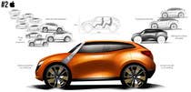 3D Design Contest Entry #81 for Create a design for the rumored Apple Electric Car