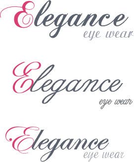Penyertaan Peraduan #19 untuk                                                 Logo Design for Elegance Eye Wear
                                            