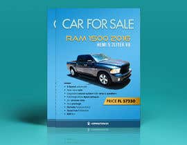 #12 pentru I need a flyer for a car im selling A4 format de către QasimAs