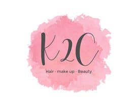 #15 para the company is called K2C, Hair - Makeup - beauty should sit under the logo please look at attachments for ideas of what I am after. de chartini