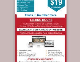 #124 for Custom Flyer for Recruiting Real Estate Agents by mfarazi