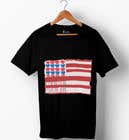 #31 cho T-Shirt Design &quot;US Flag with Bleeding Hearts - Brushed Painted&quot; bởi AHMZABER11