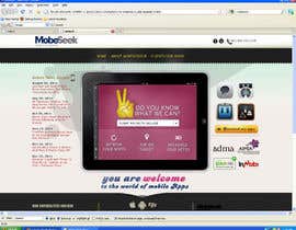 #24 для Website Design for MobeSeek - mobile strategy agency від sangh8