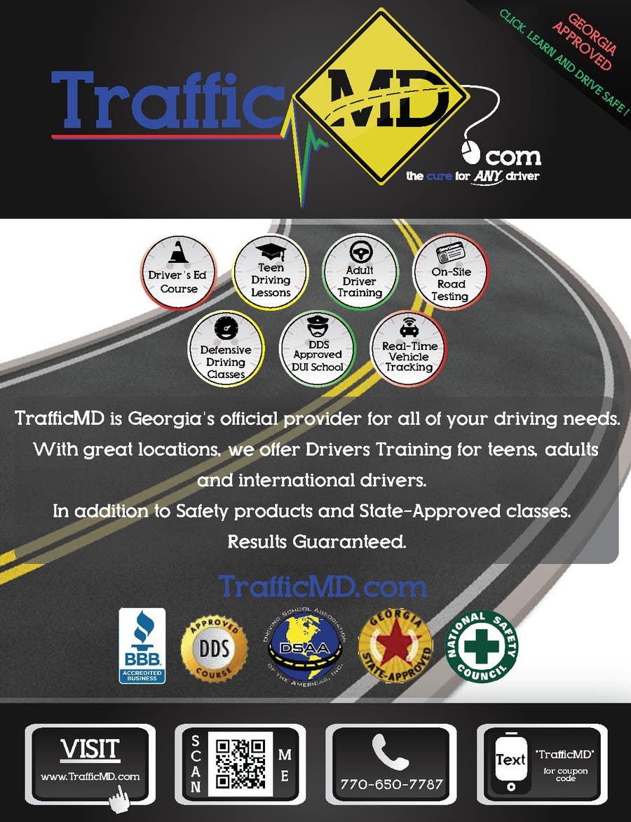 Penyertaan Peraduan #13 untuk                                                 Advertisement Design for TrafficMD.com Magazine Ad - Full Page Color
                                            