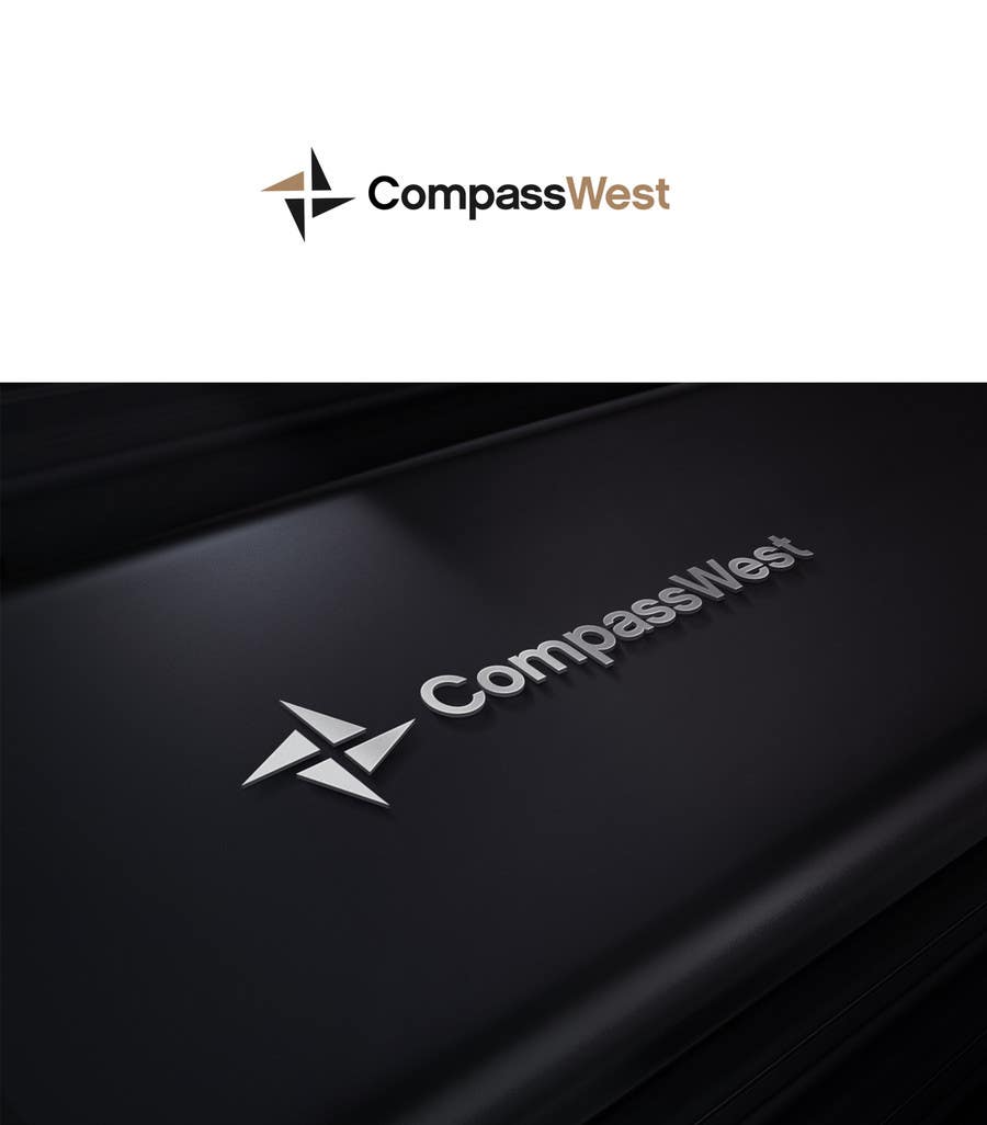 Penyertaan Peraduan #115 untuk                                                 Logo Design for Compass West
                                            