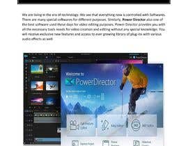 #5 for Write an article titled &quot;PowerDirector 18 Review - A Full-Featured Video Editing Software&quot; by MSulyman
