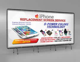 #43 ， Ecover and banner for iPhone Replacement screen service 来自 AMRUTHANATH69
