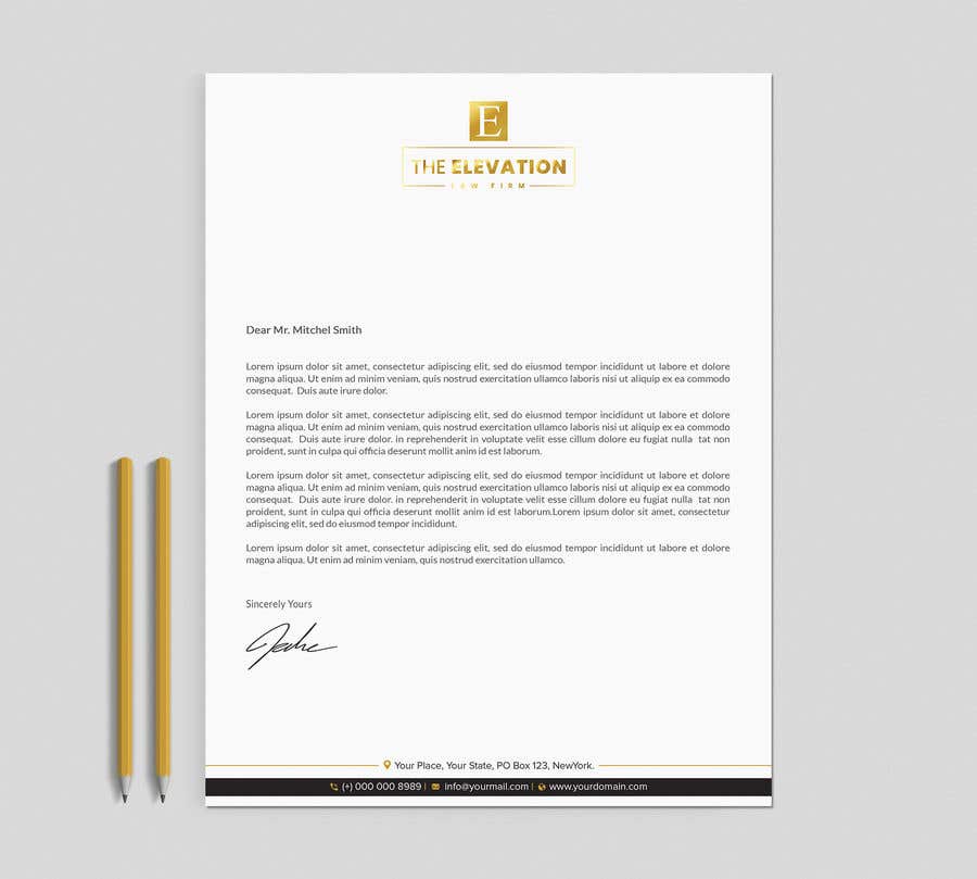 Contest Entry #17 for                                                 Law Firm Letterhead
                                            