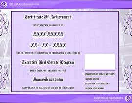MUGHJ님에 의한 University Certificate을(를) 위한 #54