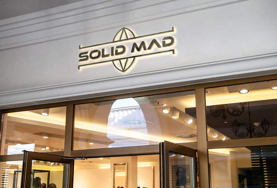 #2419. pályamű a(z)                                                  Logo for sportsware and sportsgear brand "Solid Mad"
                                             versenyre