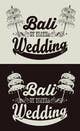 Contest Entry #13 thumbnail for                                                     Design a Logo for Bali Wedding by Tirtha
                                                