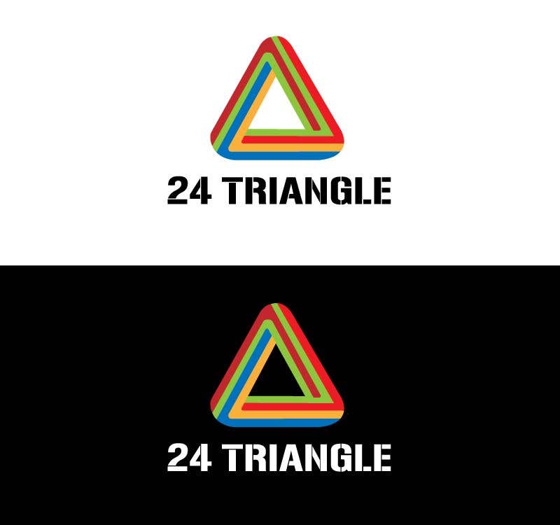 Intrarea #1336 pentru concursul „                                                Create a logo for "24 Triangle"
                                            ”