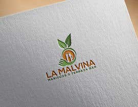 #57 для design me a logo with the name, la malvina mariscos &amp; terraza bar від khinoorbagom545