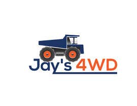 #61 for simple old Toyota truck Logo for &quot;Jay&#039;s 4WD&quot; by mhrdiagram