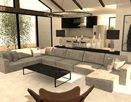 #9 for Interior Design a kitchen and Living room with foyer by Kinterior