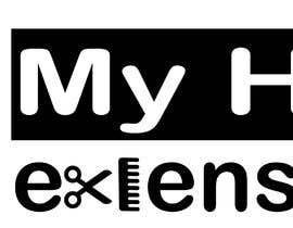 #7 para Hair Extensions &amp; Hairdressing logo de akash2298