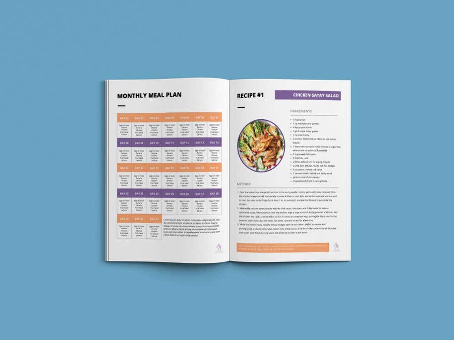 Contest Entry #8 for                                                 Custom Meal Plan Template
                                            
